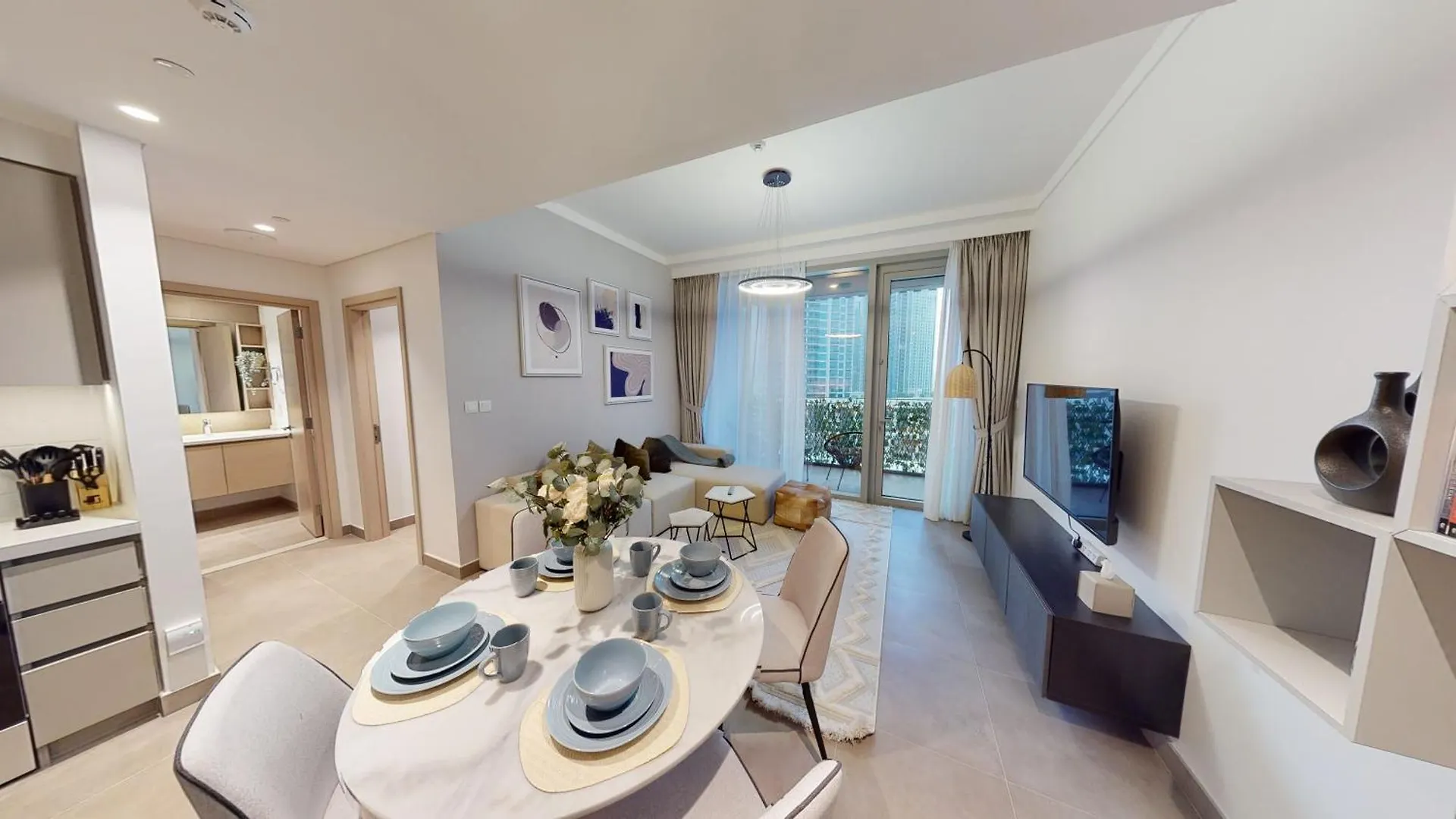 Dvr Luxurious 1Br Retreat In Creek Gate Apartment Dubai