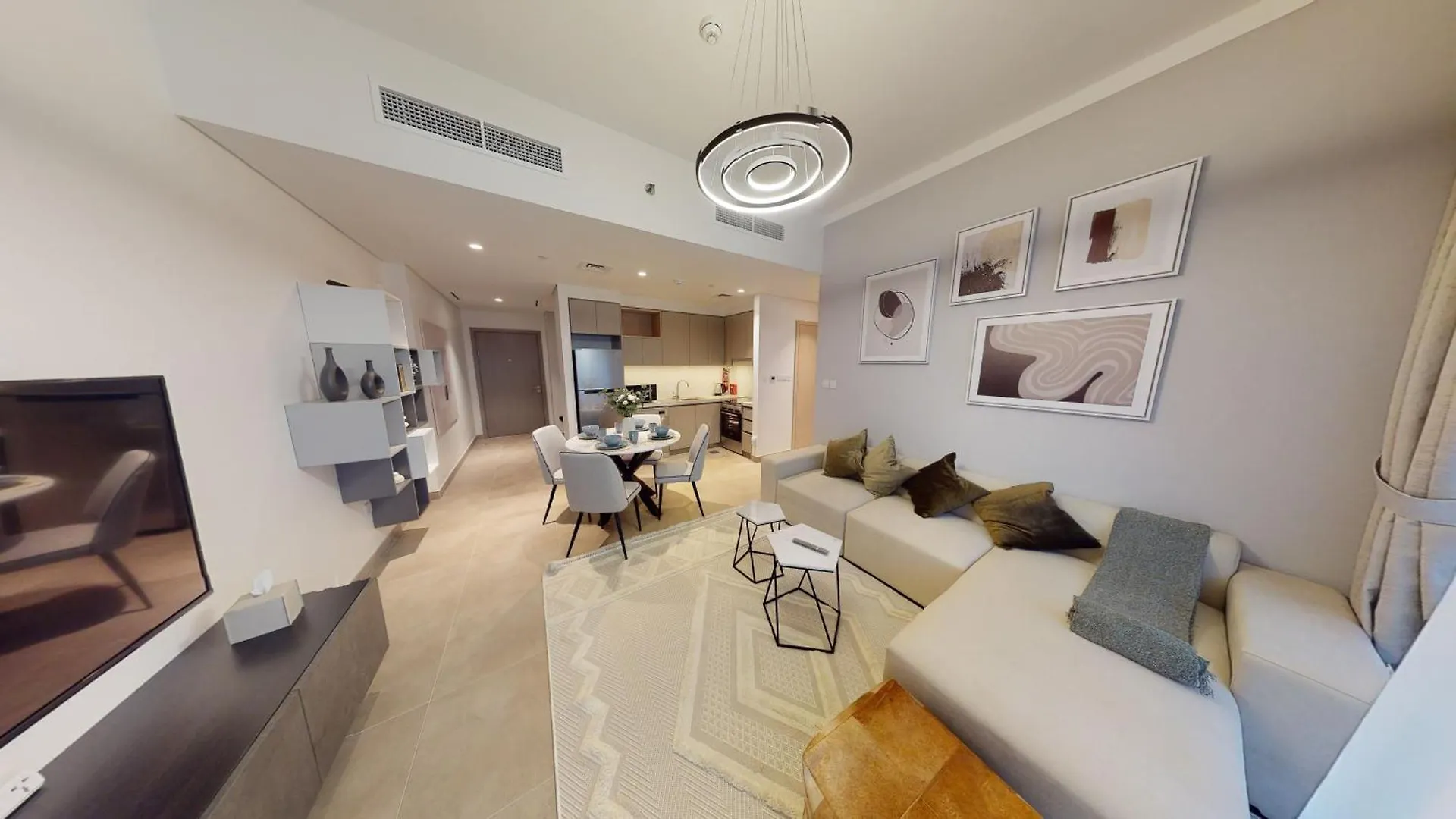 Dvr Luxurious 1Br Retreat In Creek Gate Apartment Dubai